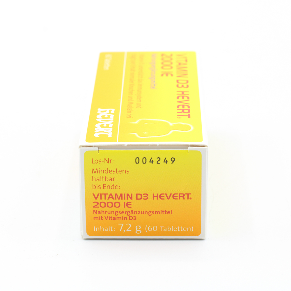 VITAMIN D3 HEVERT 2000 I.E. Tabletten