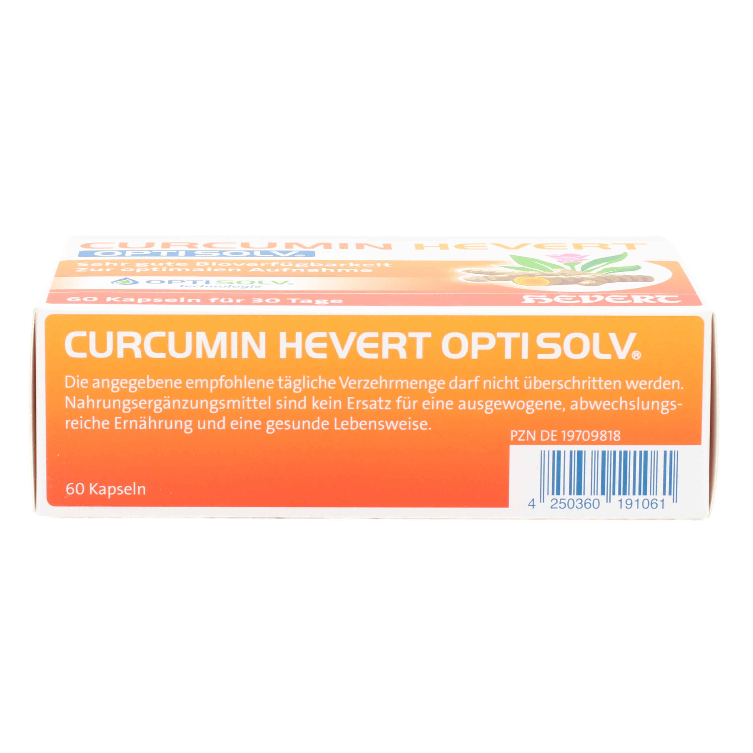 CURCUMIN HEVERT OptiSolv Kapseln