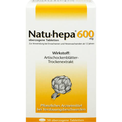 NATU HEPA 600 mg überzogene Tabletten