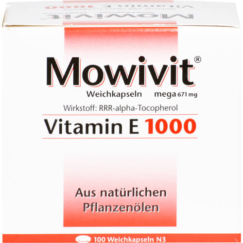 MOWIVIT Vitamin E 1000 Kapseln