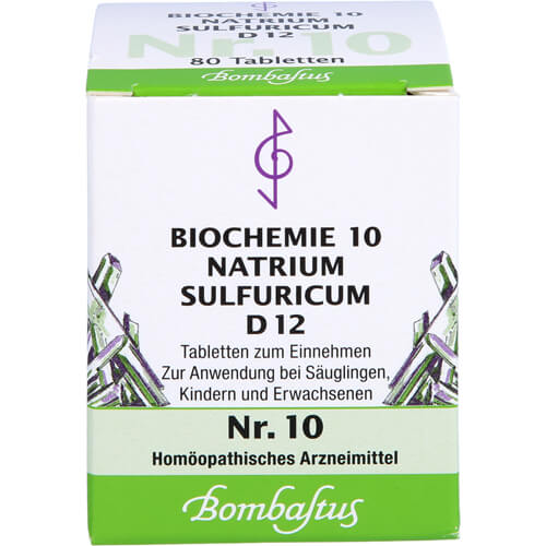 BIOCHEMIE 10 Natrium sulfuricum D 12 Tabletten