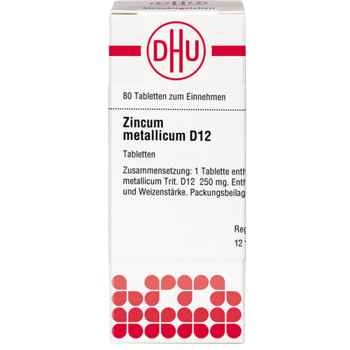 ZINCUM METALLICUM D 12 Tabletten