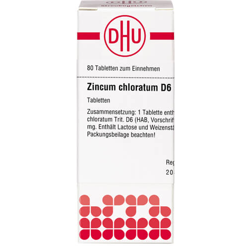 ZINCUM CHLORATUM D 6 Tabletten