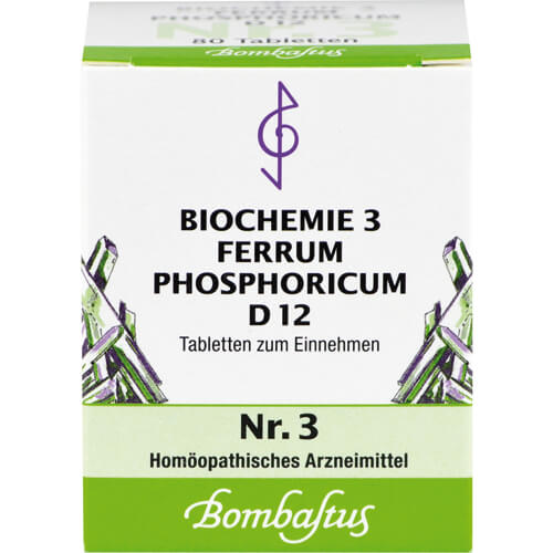 BIOCHEMIE 3 Ferrum phosphoricum D 12 Tabletten