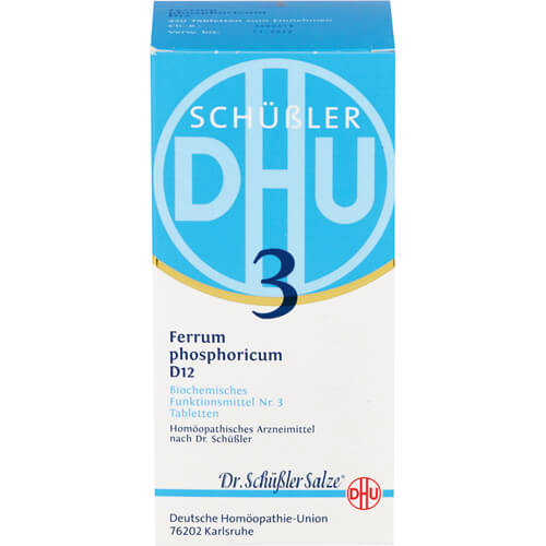 BIOCHEMIE DHU 3 Ferrum phosphoricum D 12 Tabletten