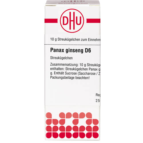 PANAX GINSENG D 6 Globuli