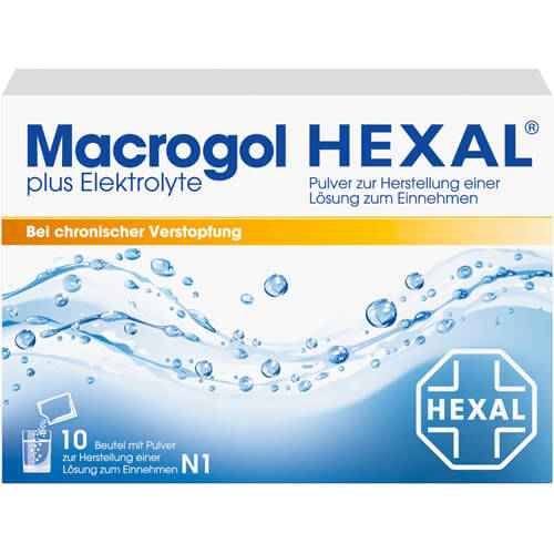 MACROGOL HEXAL plus Elektrolyte Plv.z.H.e.L.z.E.