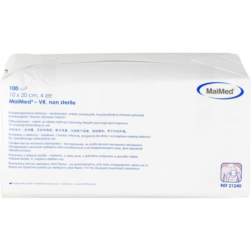 VLIESKOMPRESSEN unsteril 10x20 cm