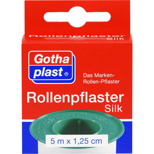 ROLLENPFLASTER Silk 1,25 cmx5 m Euro