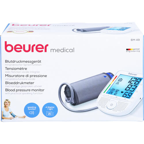 BEURER BM49 spre.Oberarm-Blutdruckmes.D/F/I/NL