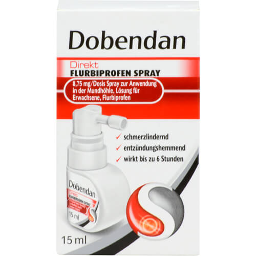 DOBENDAN Direkt Flurbiprofen Spray 8,75mg/Dos.Mund