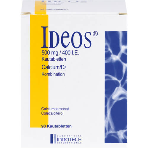 IDEOS 500 mg/400 I.E. Kautabletten