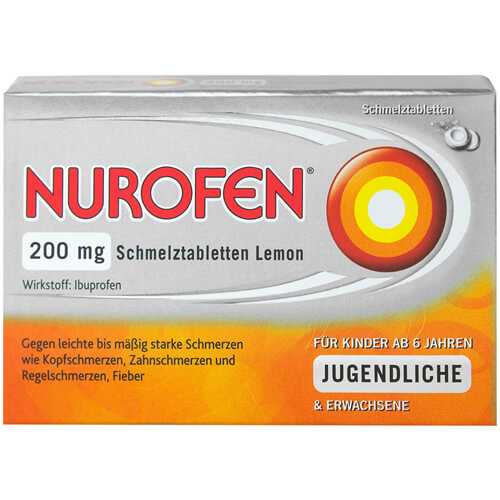 NUROFEN 200 mg Schmelztabletten Lemon