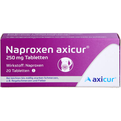 NAPROXEN axicur 250 mg Tabletten