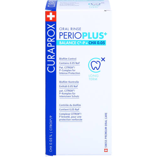 CURAPROX perio Plus+ Balance Mundspülung CHX 0,05%