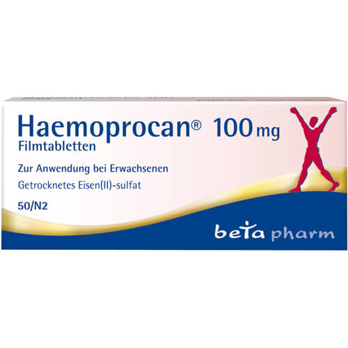 HAEMOPROCAN 100 mg Filmtabletten