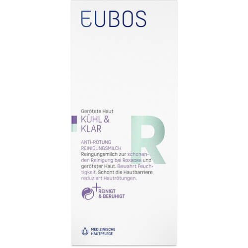 EUBOS KÜHL & KLAR Anti-Rötung Reinigungsmilch