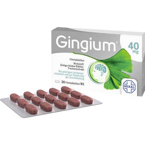 GINGIUM 40 mg Filmtabletten