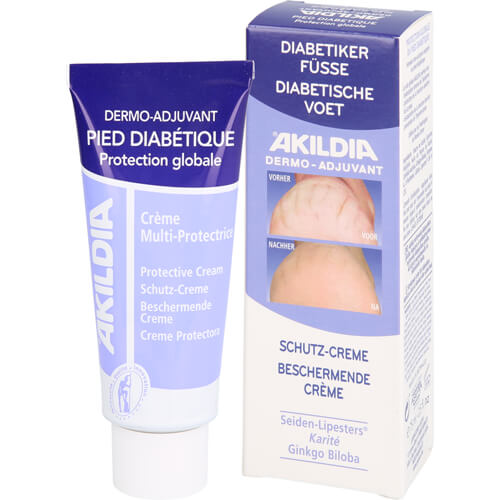 AKILDIA Fuß Schutzcreme für Diabetiker