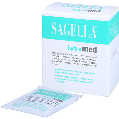 SAGELLA hydramed Intimwaschlotion Tücher