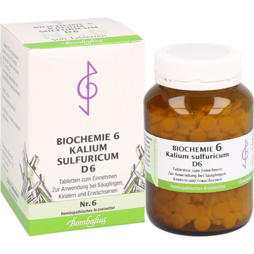 BIOCHEMIE 6 Kalium sulfuricum D 6 Tabletten