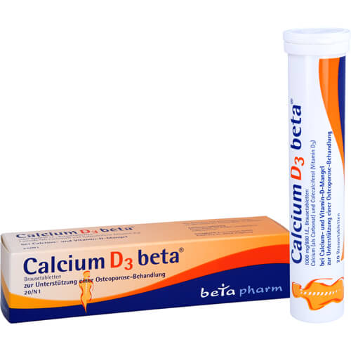 CALCIUM D3 beta Brausetabletten