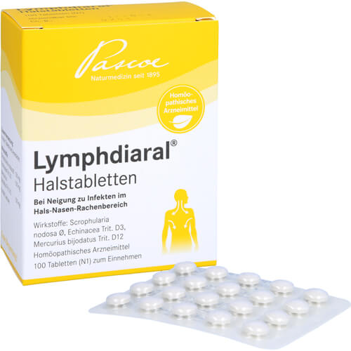 LYMPHDIARAL HALSTABLETTEN