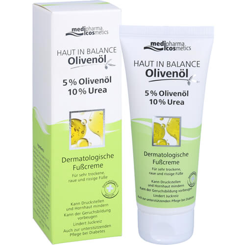 HAUT IN BALANCE Olivenöl Fußcr.5%Oliven.10%Urea
