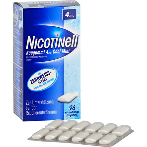 NICOTINELL Kaugummi Cool Mint 4 mg