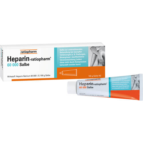 HEPARIN-RATIOPHARM 60.000 Salbe