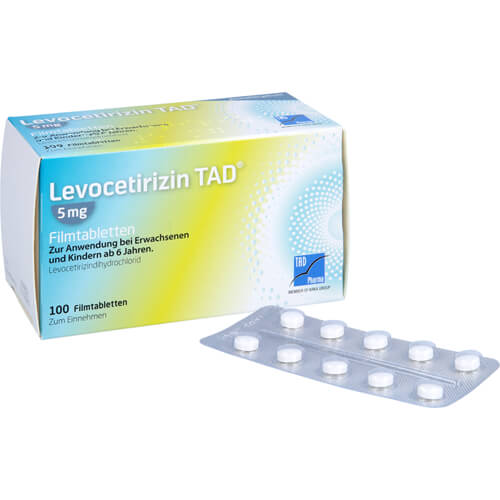 LEVOCETIRIZIN TAD 5 mg Filmtabletten