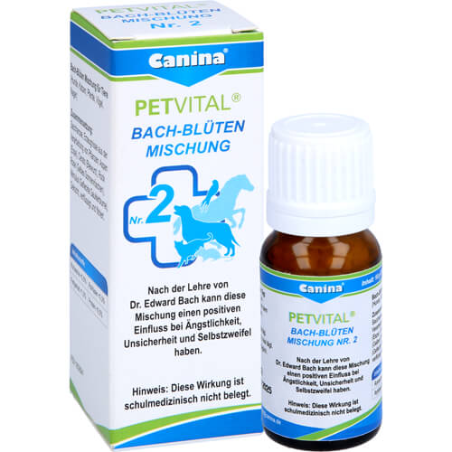 PETVITAL Bachblüten Nr.2 Globuli vet.