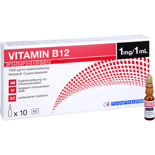 VITAMIN B12 PANPHARMA 1000 μg/ml Injektionslsg.