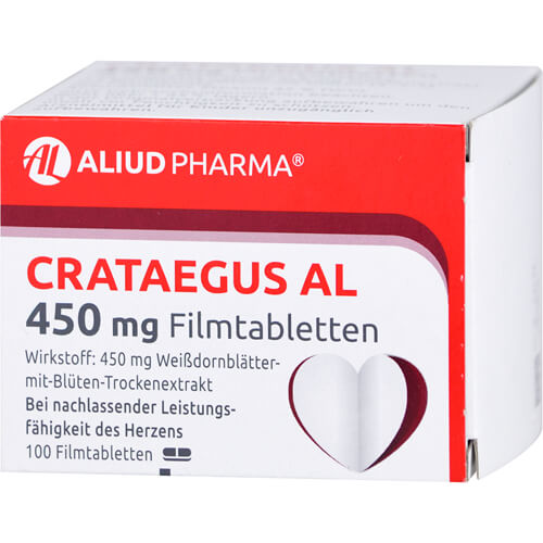 Crataegus AL 450 mg Filmtabletten bei nachlassender Herzleistung