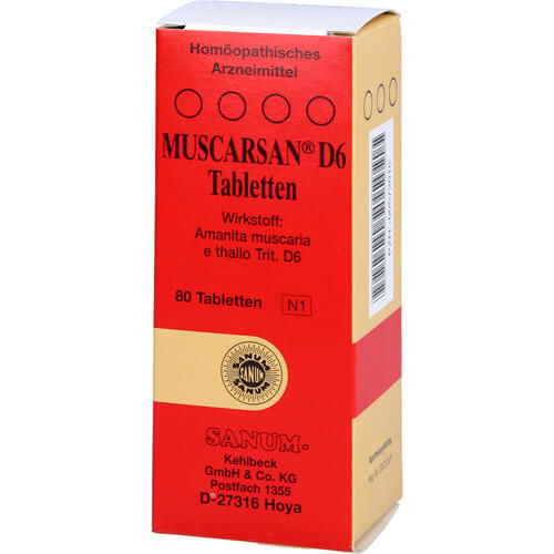 MUSCARSAN D 6 Tabletten