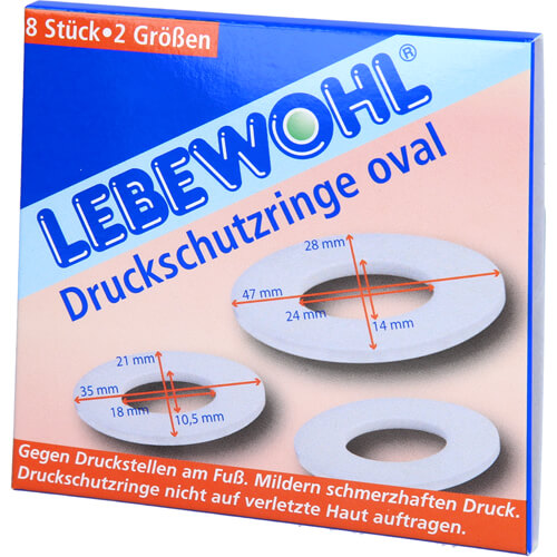 LEBEWOHL Druckschutzringe oval