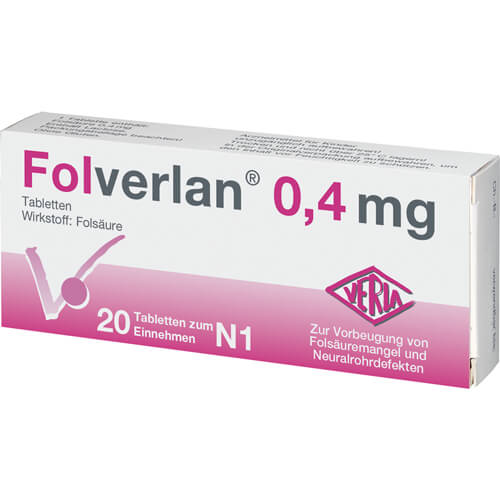 FOLVERLAN 0,4 mg Tabletten