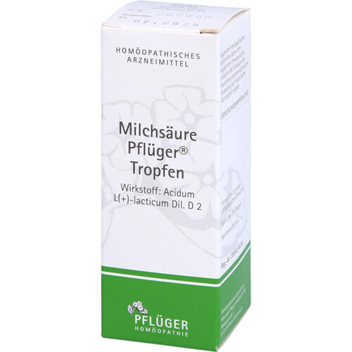 MILCHSÄURE Pflüger Tropfen