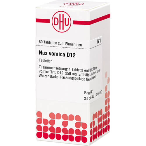 NUX VOMICA D 12 Tabletten