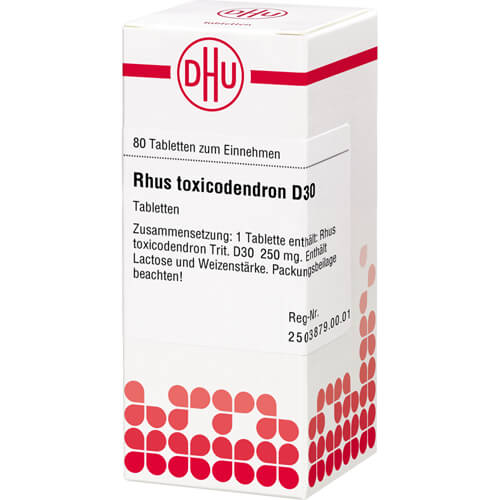 RHUS TOXICODENDRON D 30 Tabletten