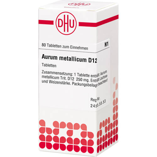 AURUM METALLICUM D 12 Tabletten