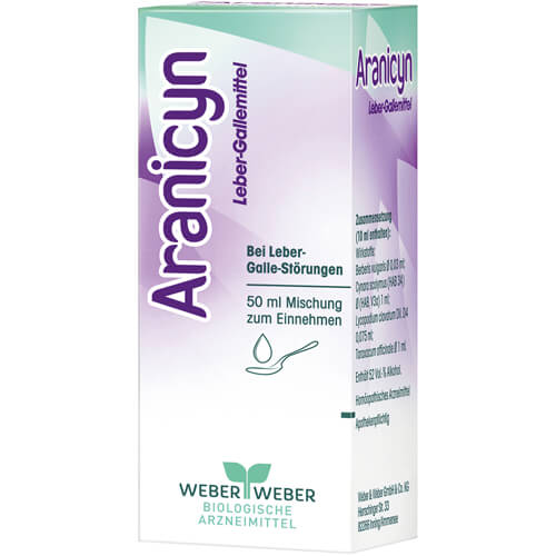 ARANICYN Leber Gallemittel Mischung