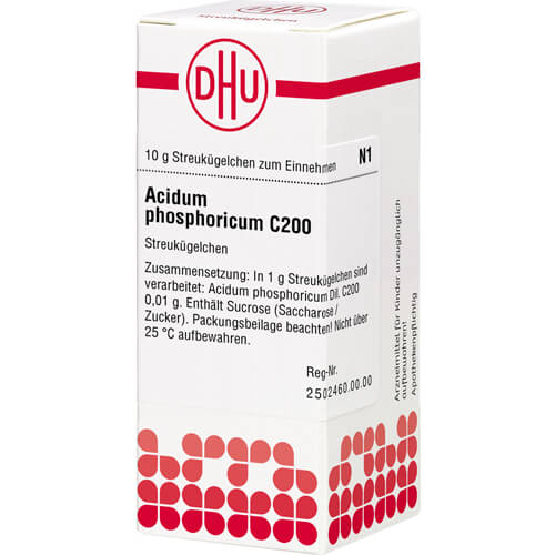 ACIDUM PHOSPHORICUM C 200 Globuli