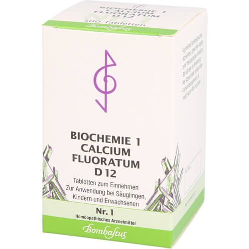 BIOCHEMIE 1 Calcium fluoratum D 12 Tabletten