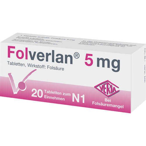FOLVERLAN 5 mg Tabletten