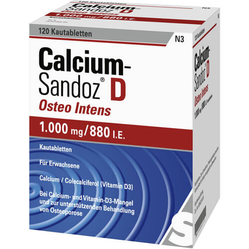 CALCIUM SANDOZ D Osteo intens Kautabletten