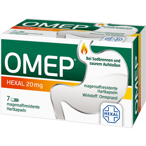 OMEP HEXAL 20 mg magensaftresistente Hartkapseln