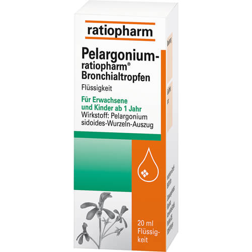 PELARGONIUM-RATIOPHARM Bronchialtropfen