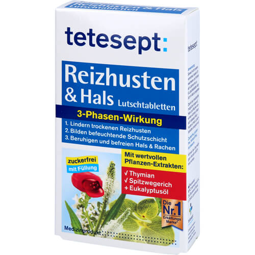 TETESEPT Reizhusten & Hals Lutschtabletten