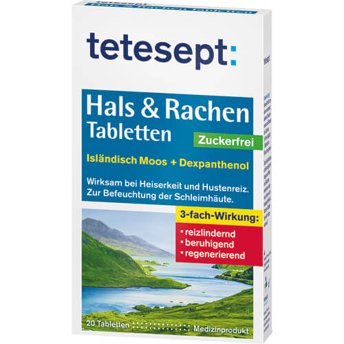 TETESEPT Hals & Rachen Tabletten zuckerfrei